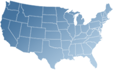 Image showing map of the United States
