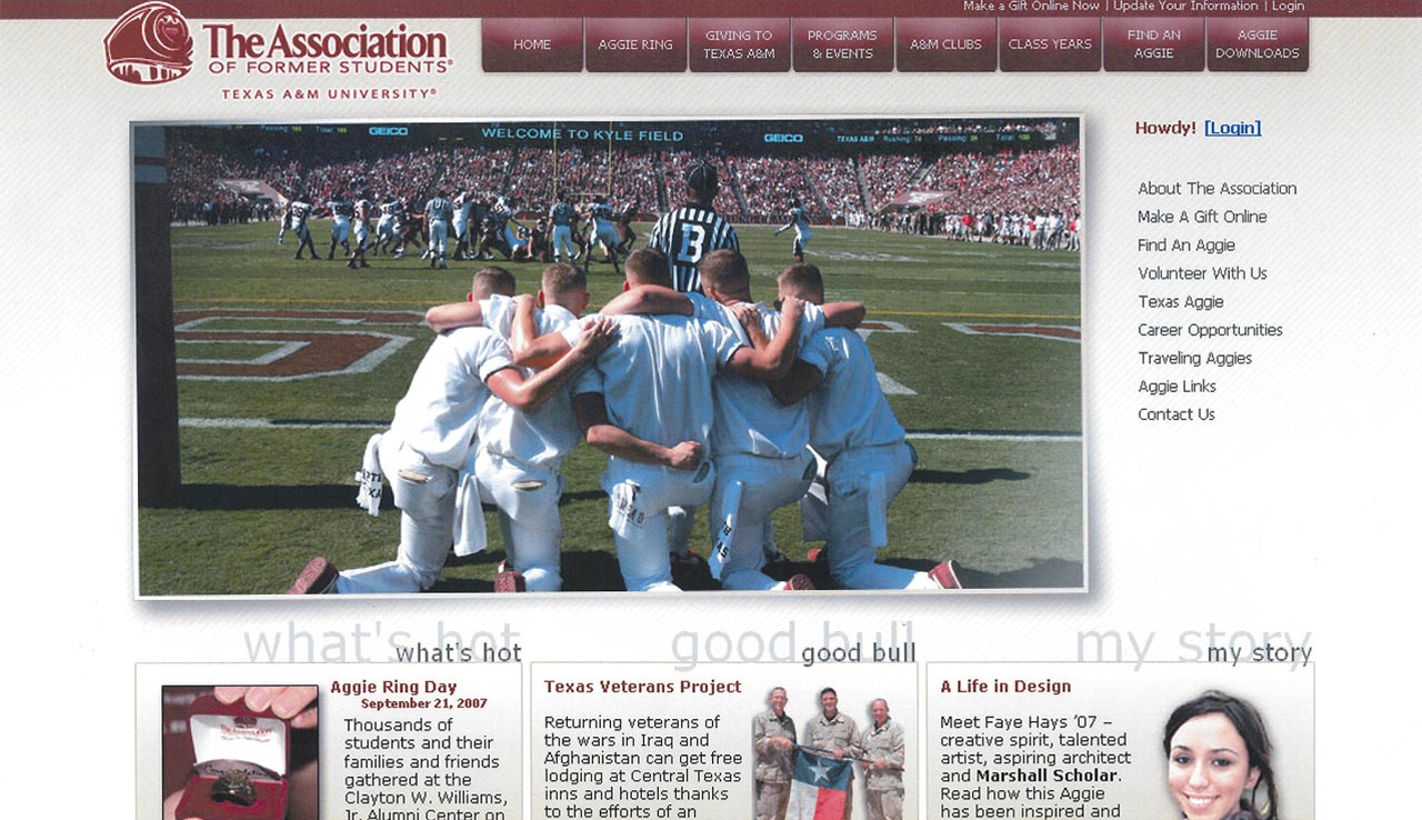 AggieNetwork.com, 2007