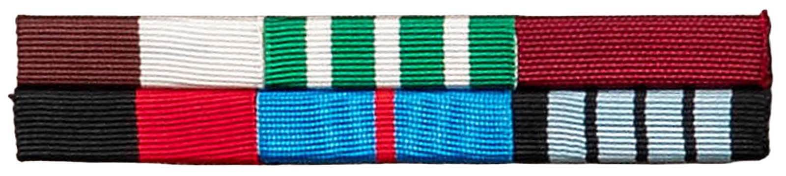 Photo of chest ribbon