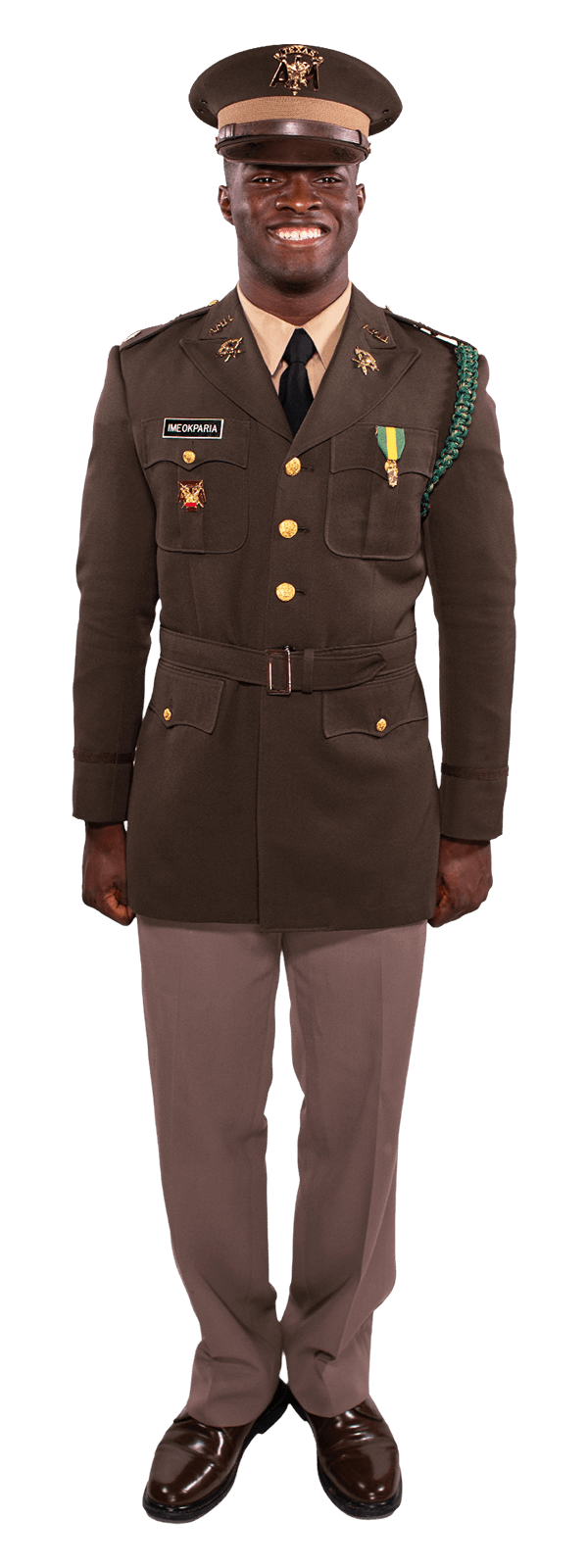 Photo of Cadet in Class A uniform