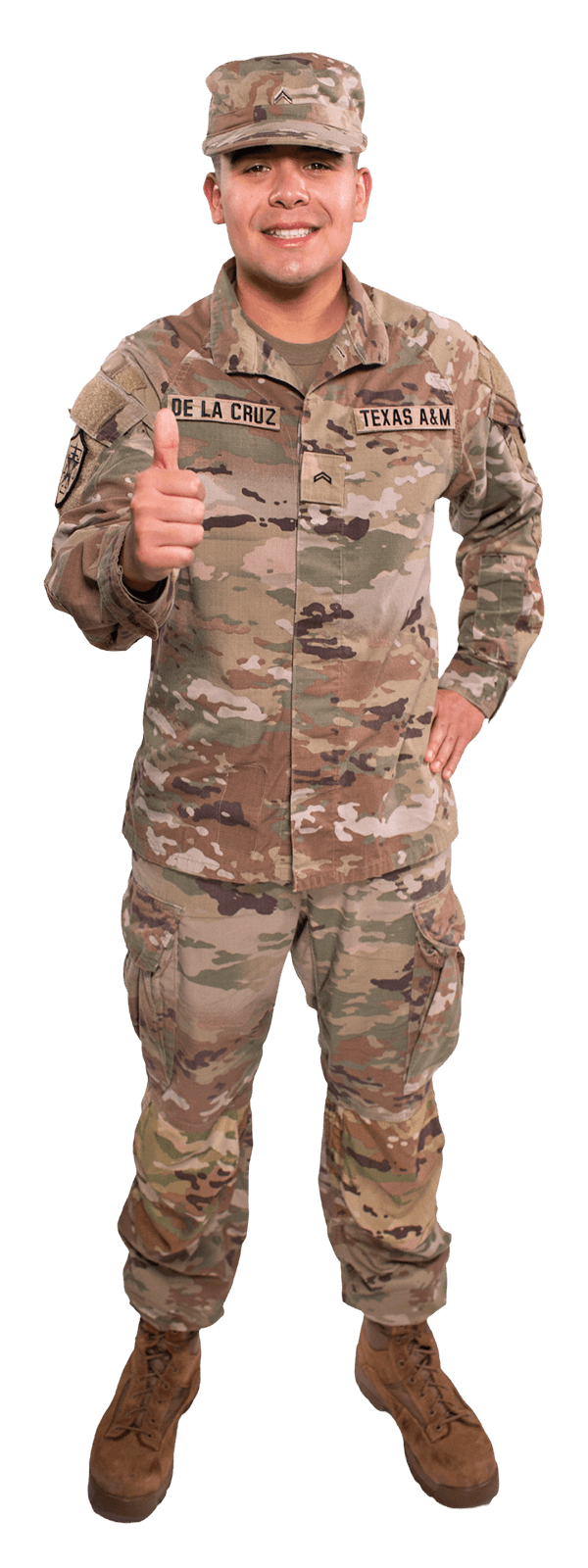 Photo of Cadet in Class C uniform