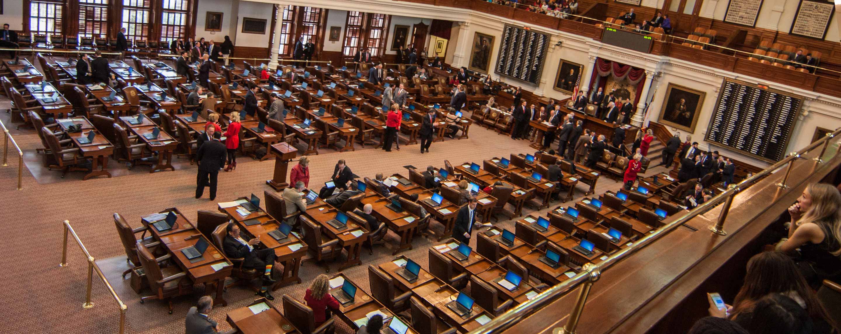 Floor of the Texas House of Representatives