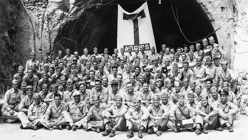 Muster at Corregidor, 1946